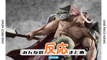 【みんなの反応まとめ】Portrait.Of.Pirates ワンピース “NEO-MAXIMUM”の再販が決定！｜プレ値フィギュアの再販！